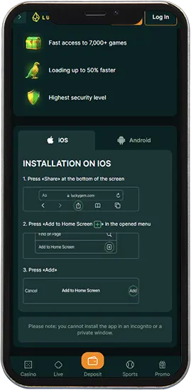 Functies en mogelijkheden van Lucky Gem Casino op je telefoon
