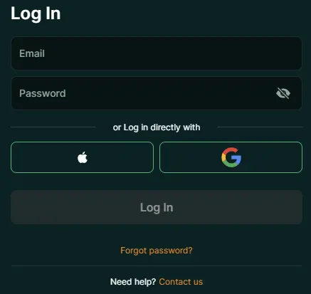 Hoe in te loggen bij Lucky Gem Casino